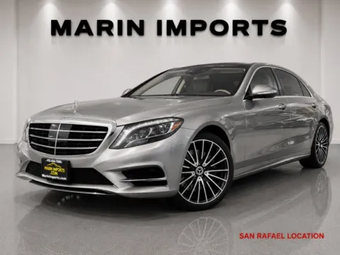 Silver 2015 Mercedes-Benz S-Class S 550 for sale in San Rafael, CA