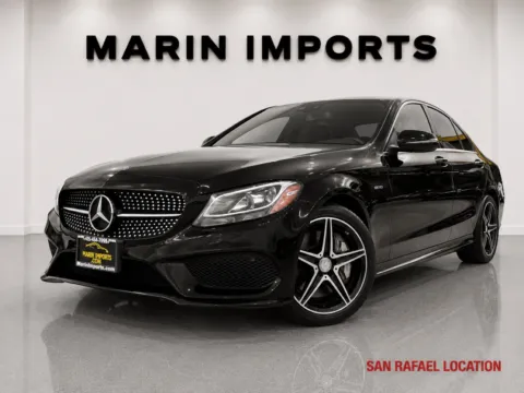 Black 2016 Mercedes-Benz C-Class C 450 AMG for sale in San Rafael, CA