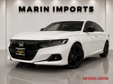 White 2022 Honda Accord Sedan Sport SE for sale in San Rafael, CA
