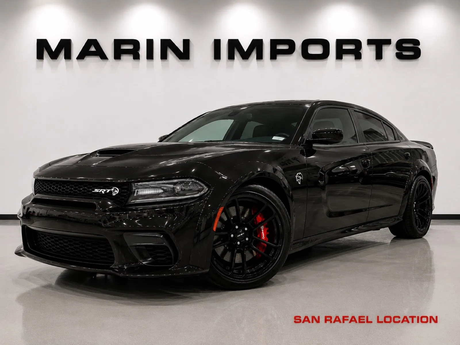 Black 2020 Dodge Charger SRT Hellcat for sale in San Rafael, CA