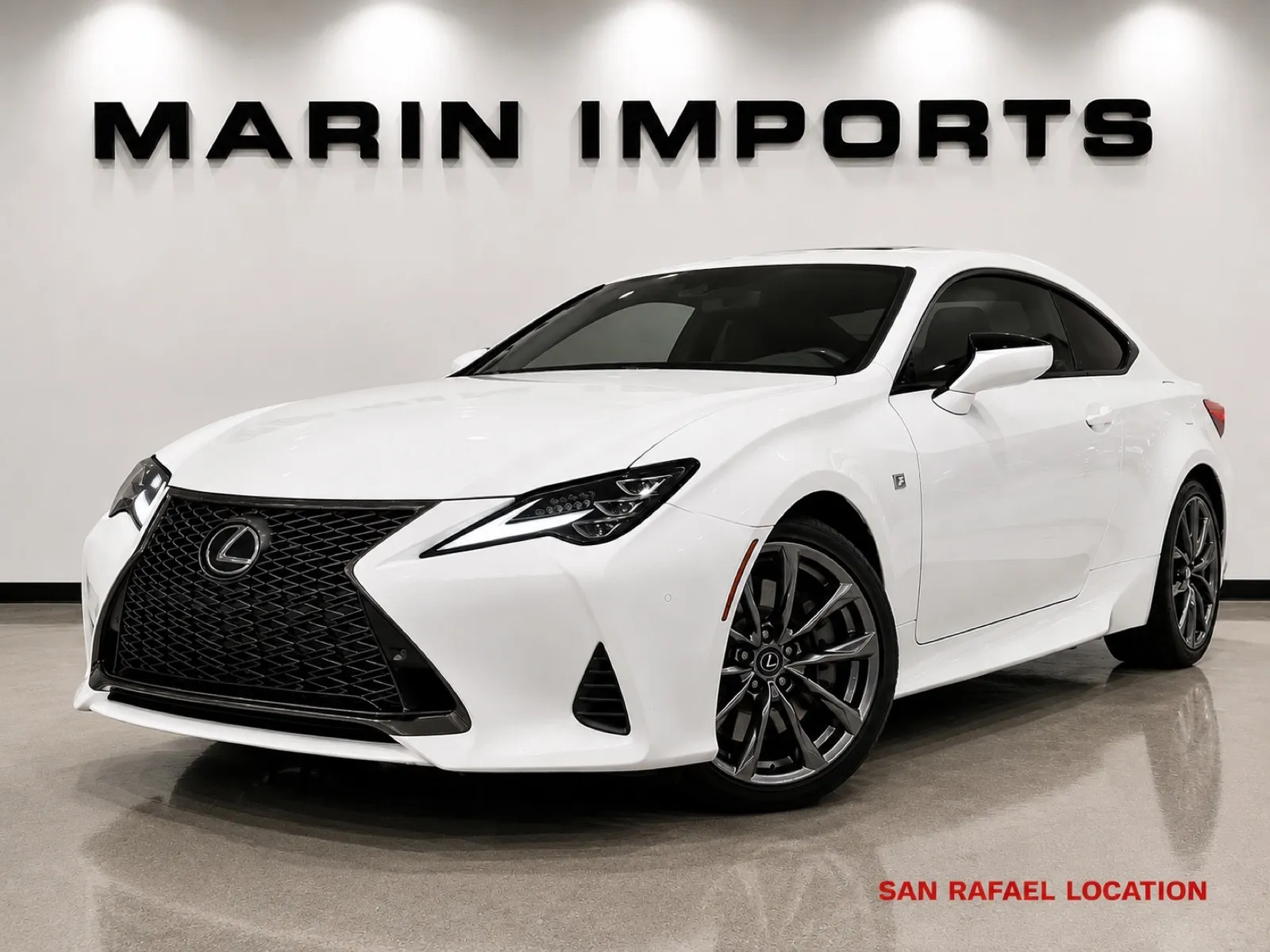 White 2019 Lexus RC 350 F SPORT for sale in San Rafael, CA