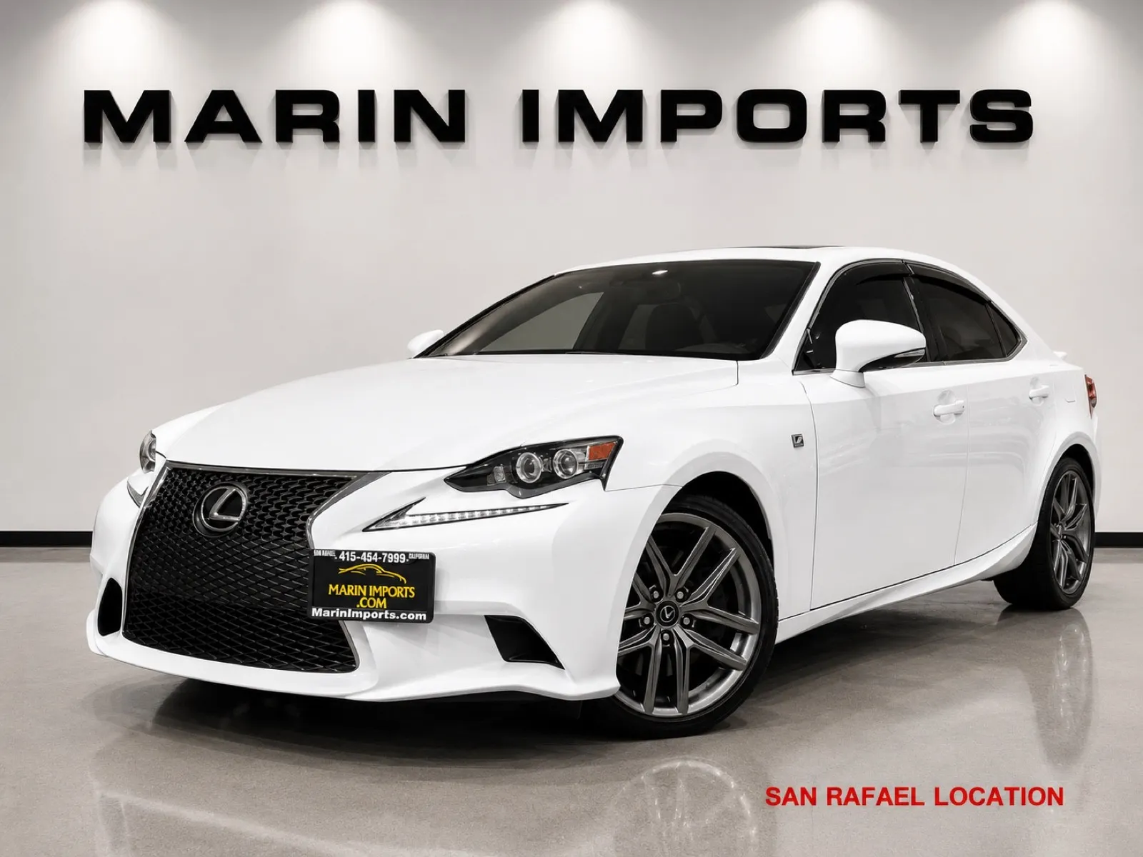 White 2016 Lexus IS 200t for sale in San Rafael, CA