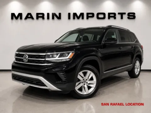 Black 2021 Volkswagen Atlas 2.0T S for sale in San Rafael, CA