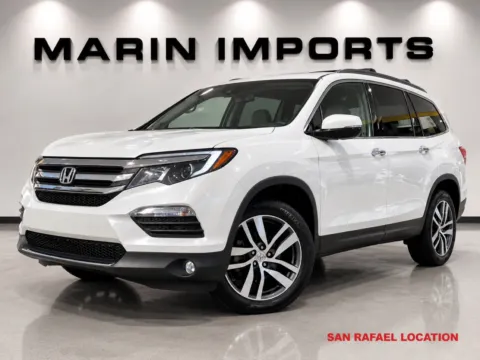 White 2017 Honda Pilot Elite for sale in San Rafael, CA
