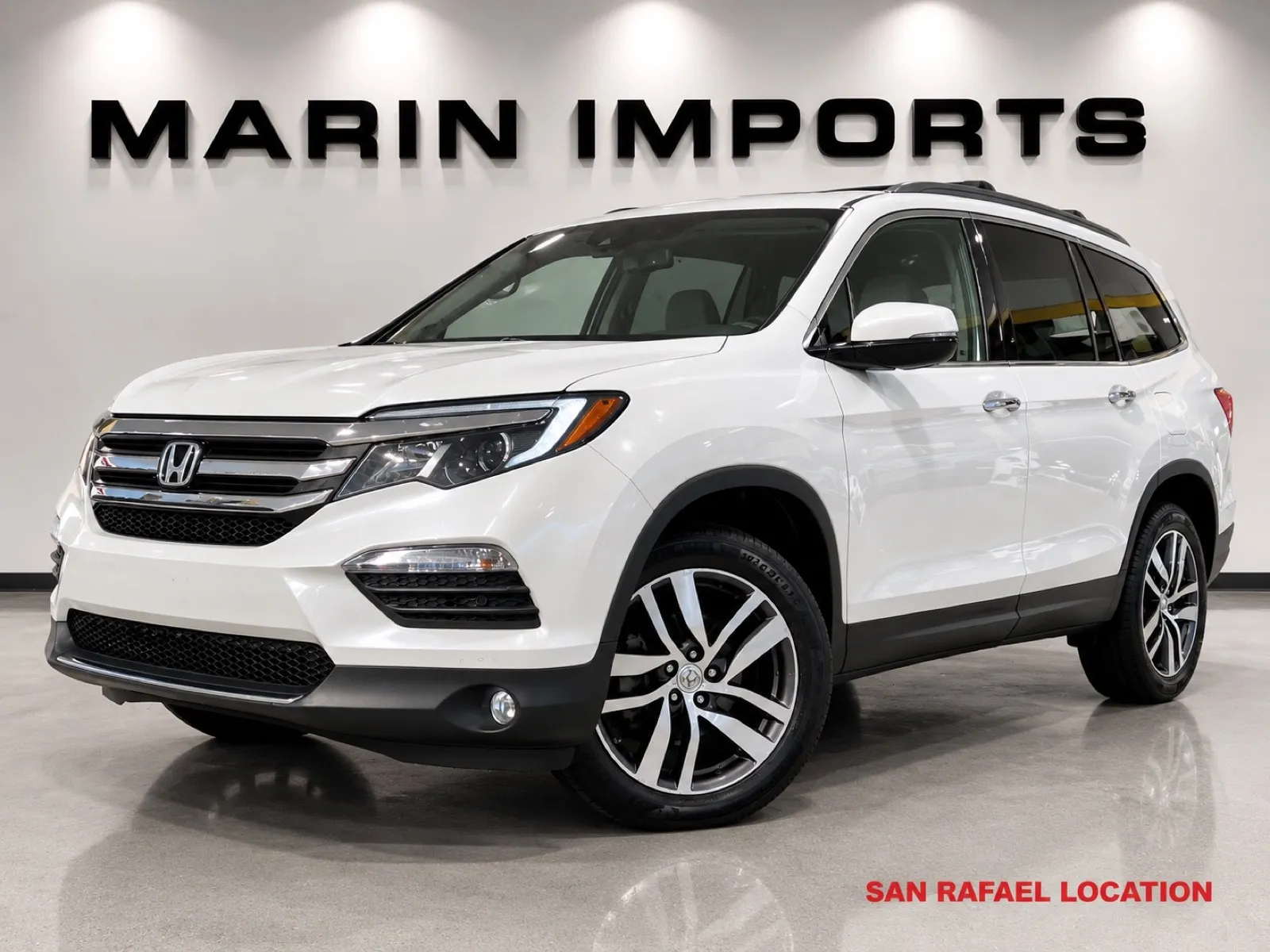 White 2017 Honda Pilot Elite for sale in San Rafael, CA