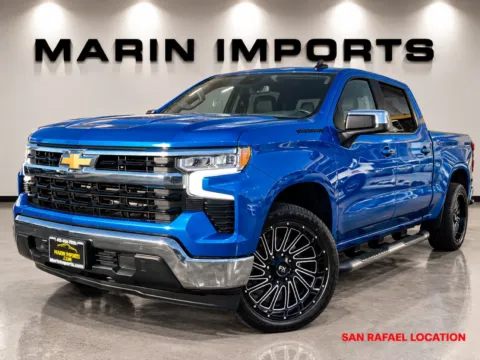 Blue 2022 Chevrolet Silverado 1500 LT for sale in San Rafael, CA
