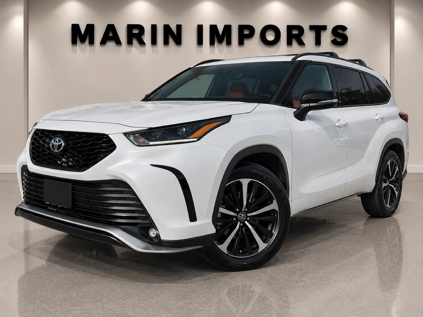 White 2022 Toyota Highlander XSE for sale in San Rafael, CA