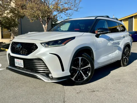 White 2022 Toyota Highlander XSE for sale in San Rafael, CA