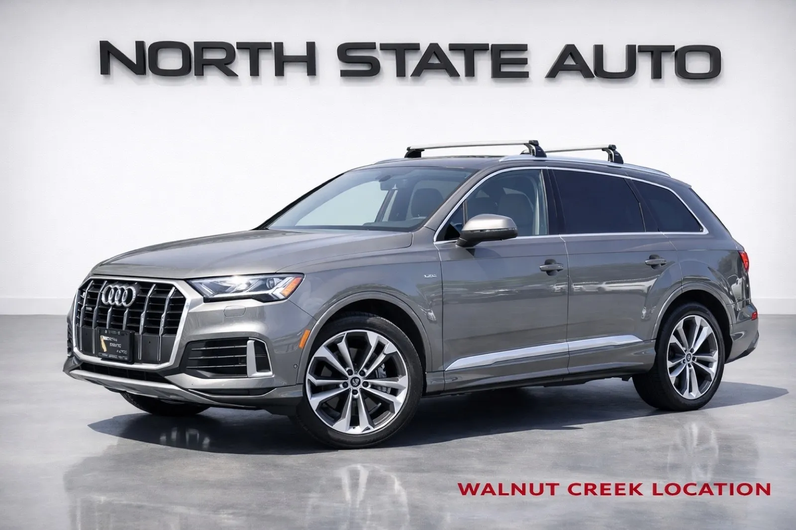 Gray 2021 Audi Q7 Premium Plus for sale in Walnut Creek, CA