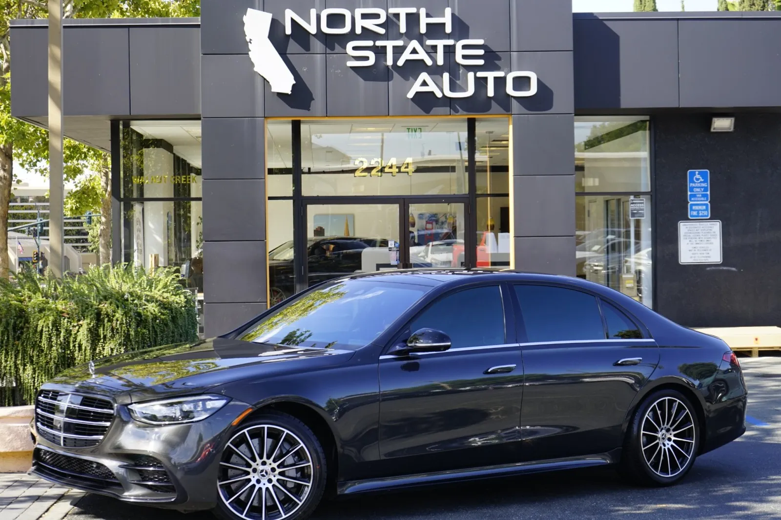 Gray 2021 Mercedes-Benz S-Class S 580 for sale in Walnut Creek, CA