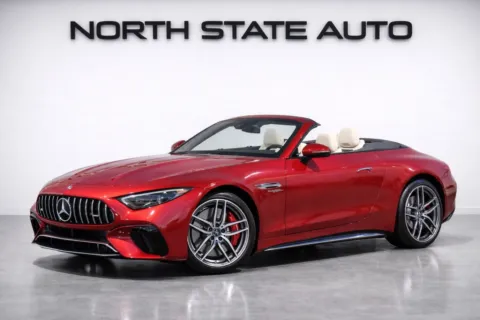 Red 2022 Mercedes-Benz SL AMG SL 55 for sale in Walnut Creek, CA