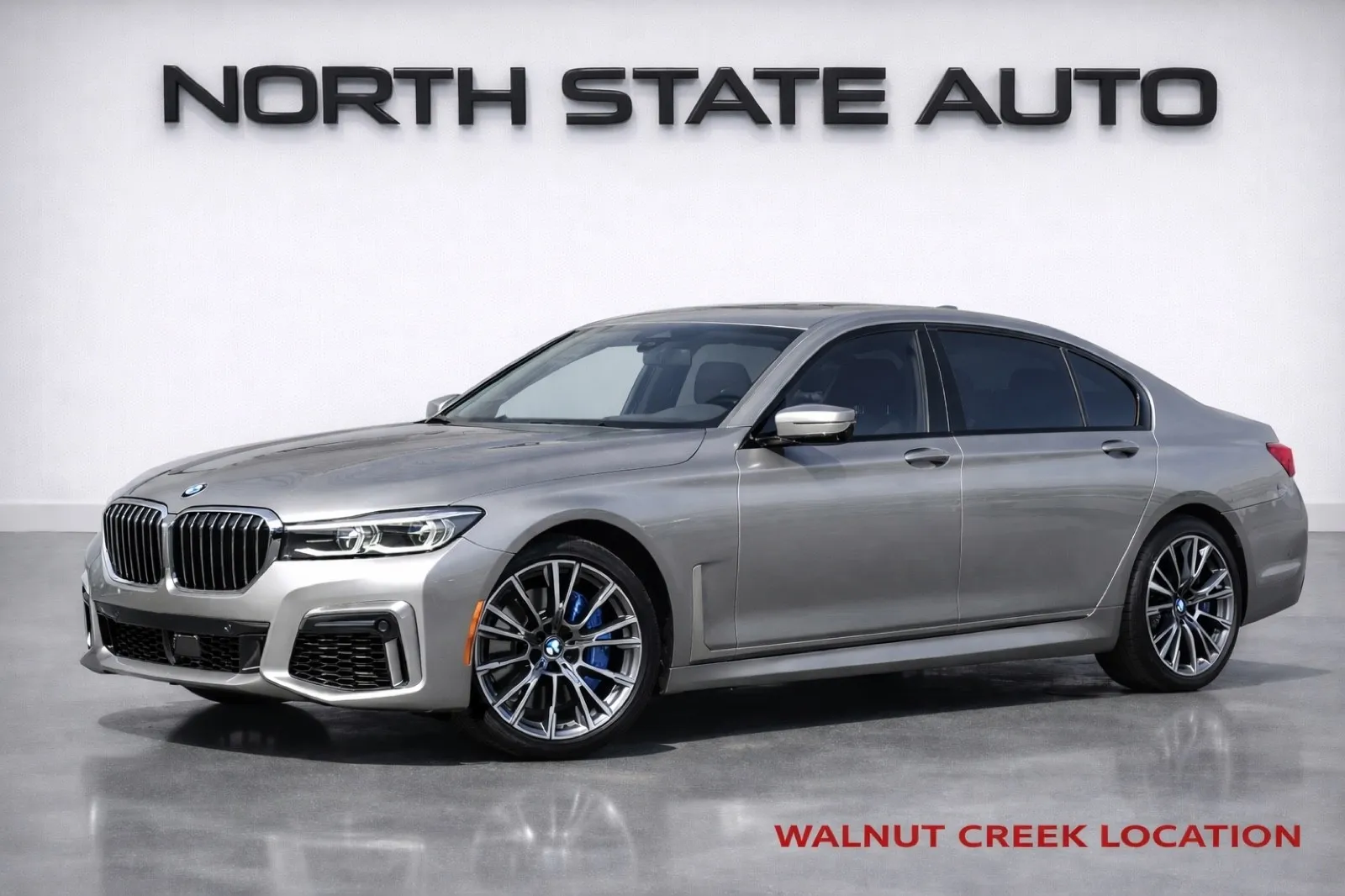 Gray 2021 BMW 7 Series 750i xDrive for sale in Walnut Creek, CA