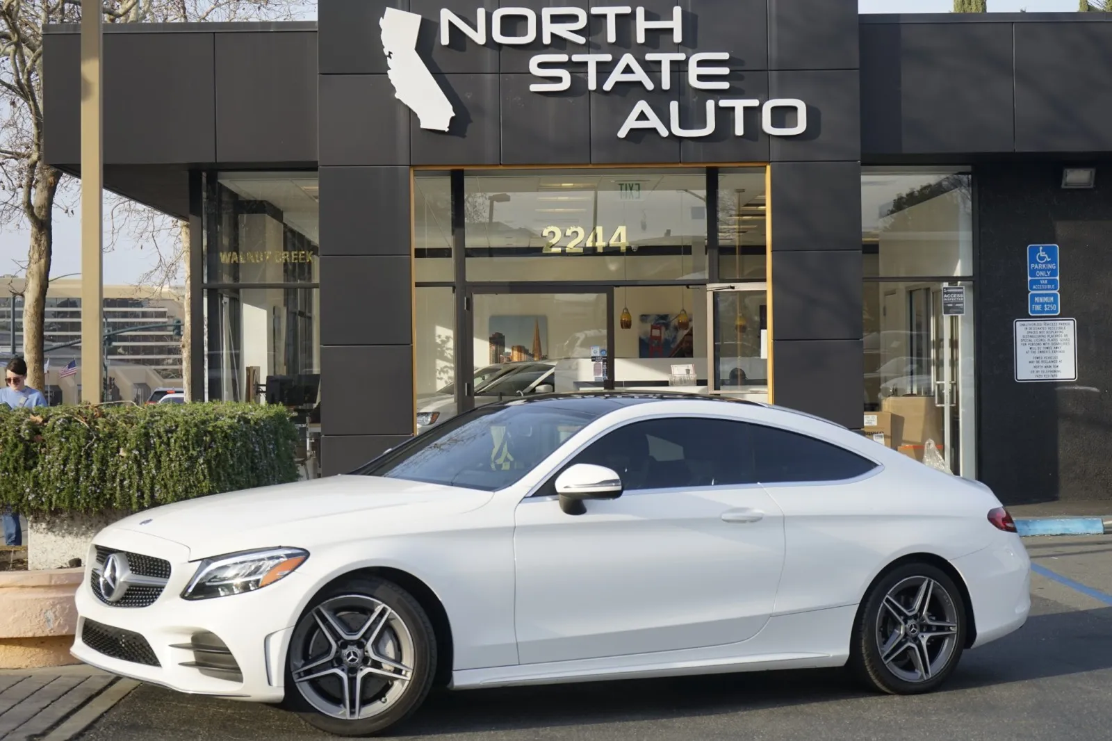 White 2019 Mercedes-Benz C-Class C 300 for sale in Walnut Creek, CA