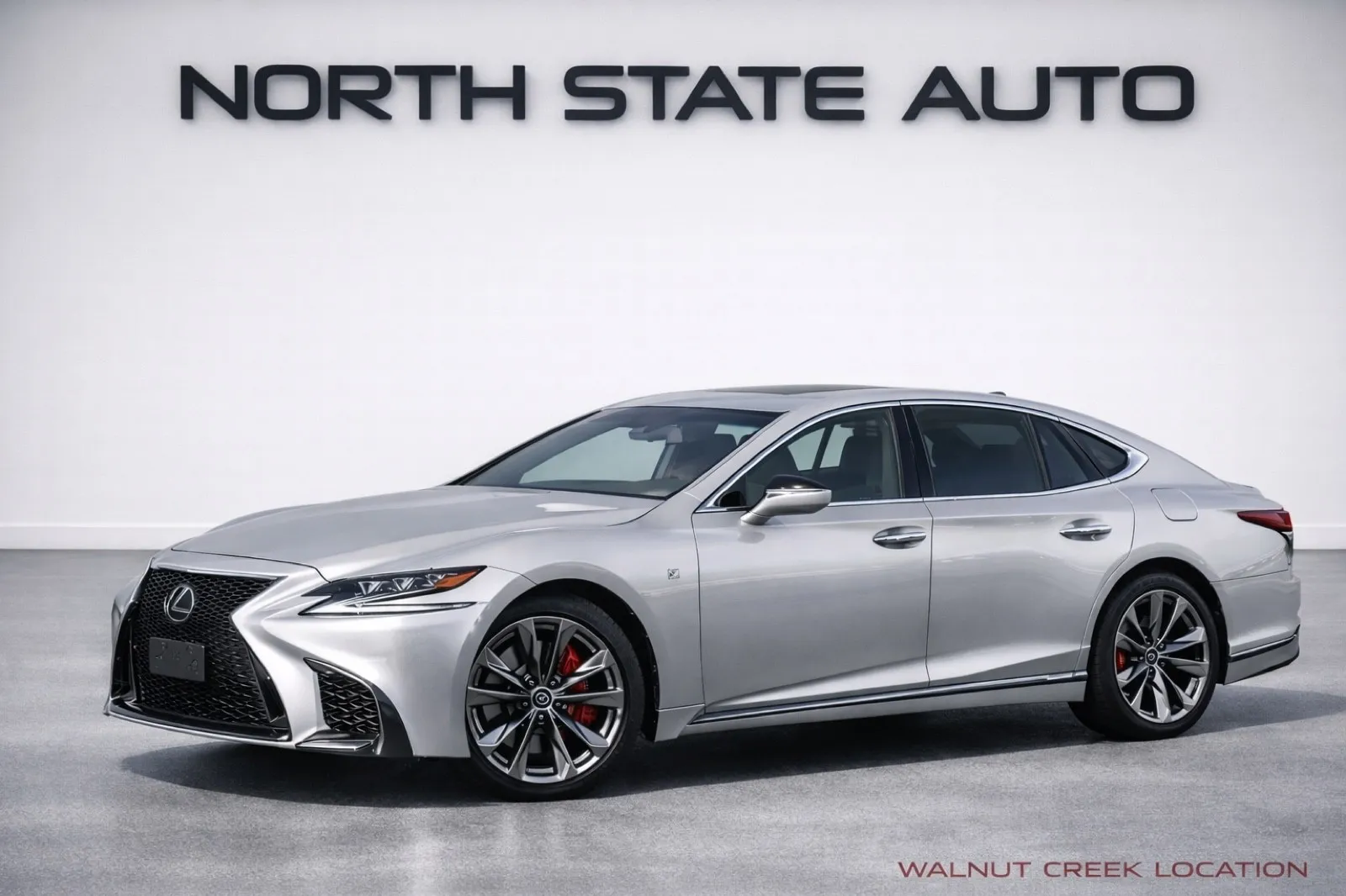 Silver 2018 Lexus LS 500 F Sport for sale in Walnut Creek, CA