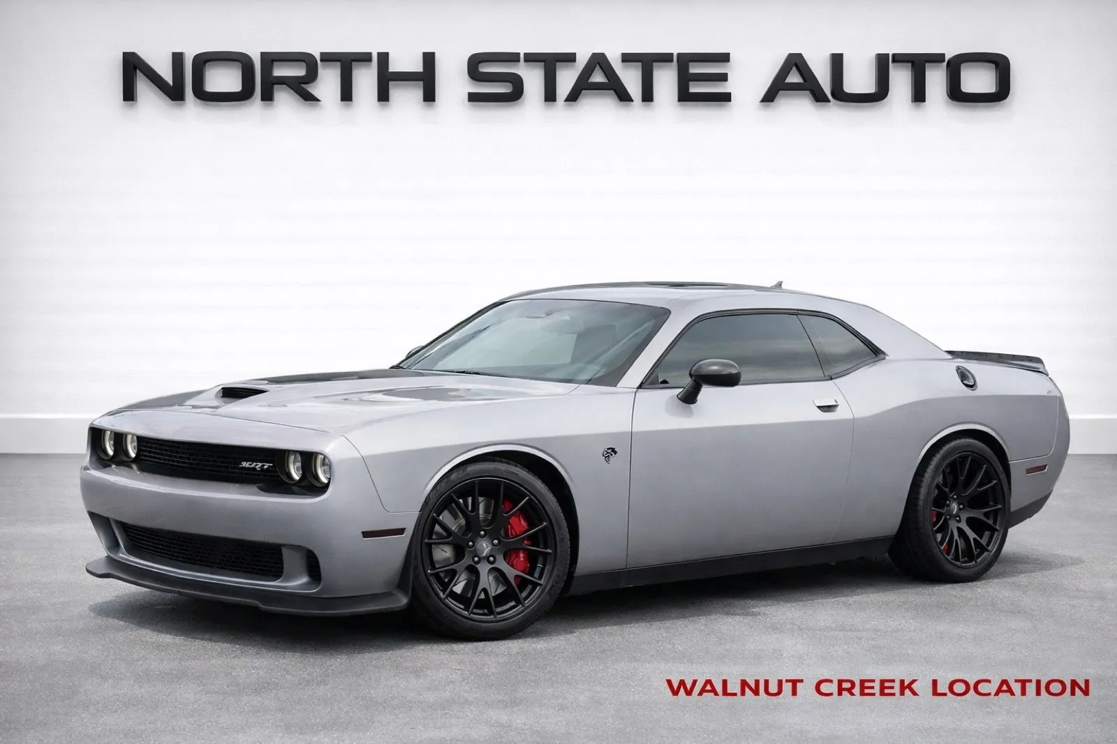 Silver 2016 Dodge Challenger SRT Hellcat for sale in Walnut Creek, CA