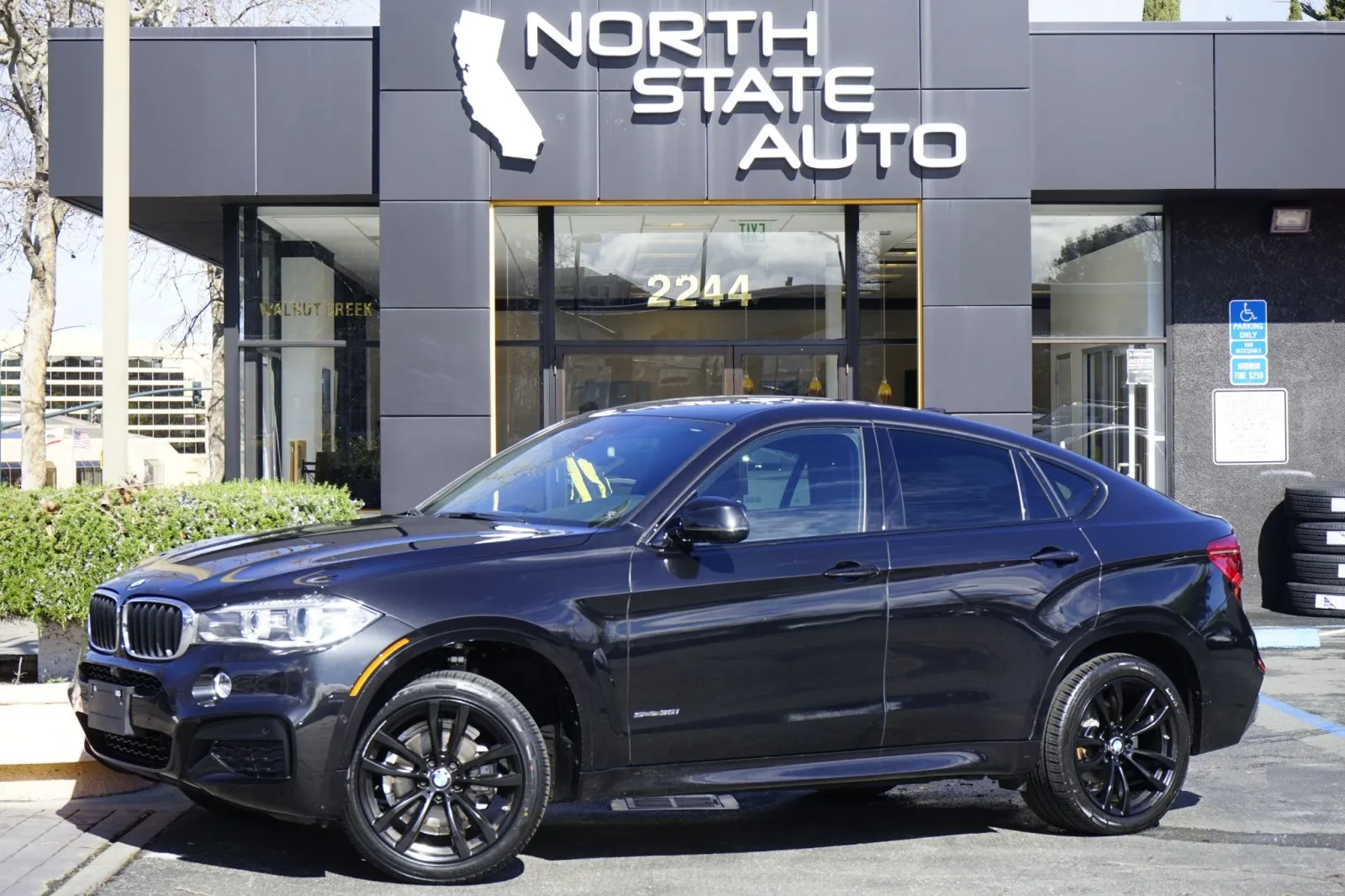 Black 2019 BMW X6 sDrive35i for sale in Walnut Creek, CA