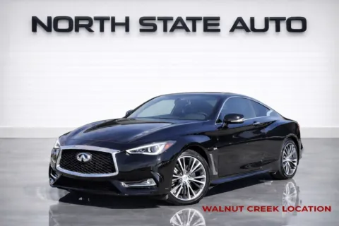 Black 2017 INFINITI Q60 2.0t Premium for sale in Walnut Creek, CA