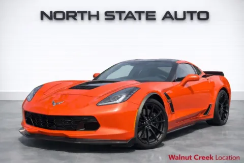 Orange 2019 Chevrolet Corvette Grand Sport 2LT for sale in Walnut Creek, CA