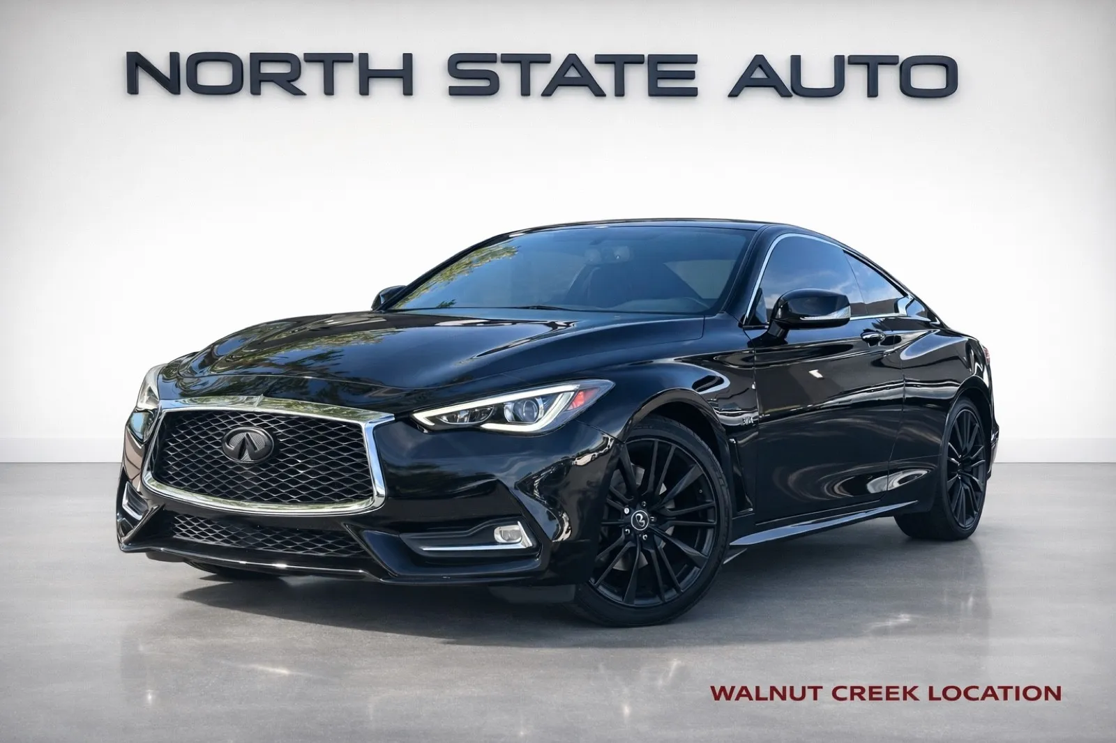 Black 2017 INFINITI Q60 Sport for sale in Walnut Creek, CA