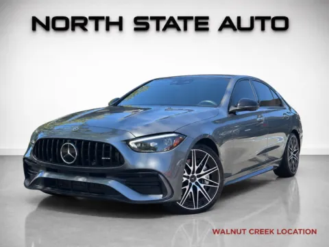 Gray 2023 Mercedes-Benz C-Class AMG C 43 for sale in Walnut Creek, CA
