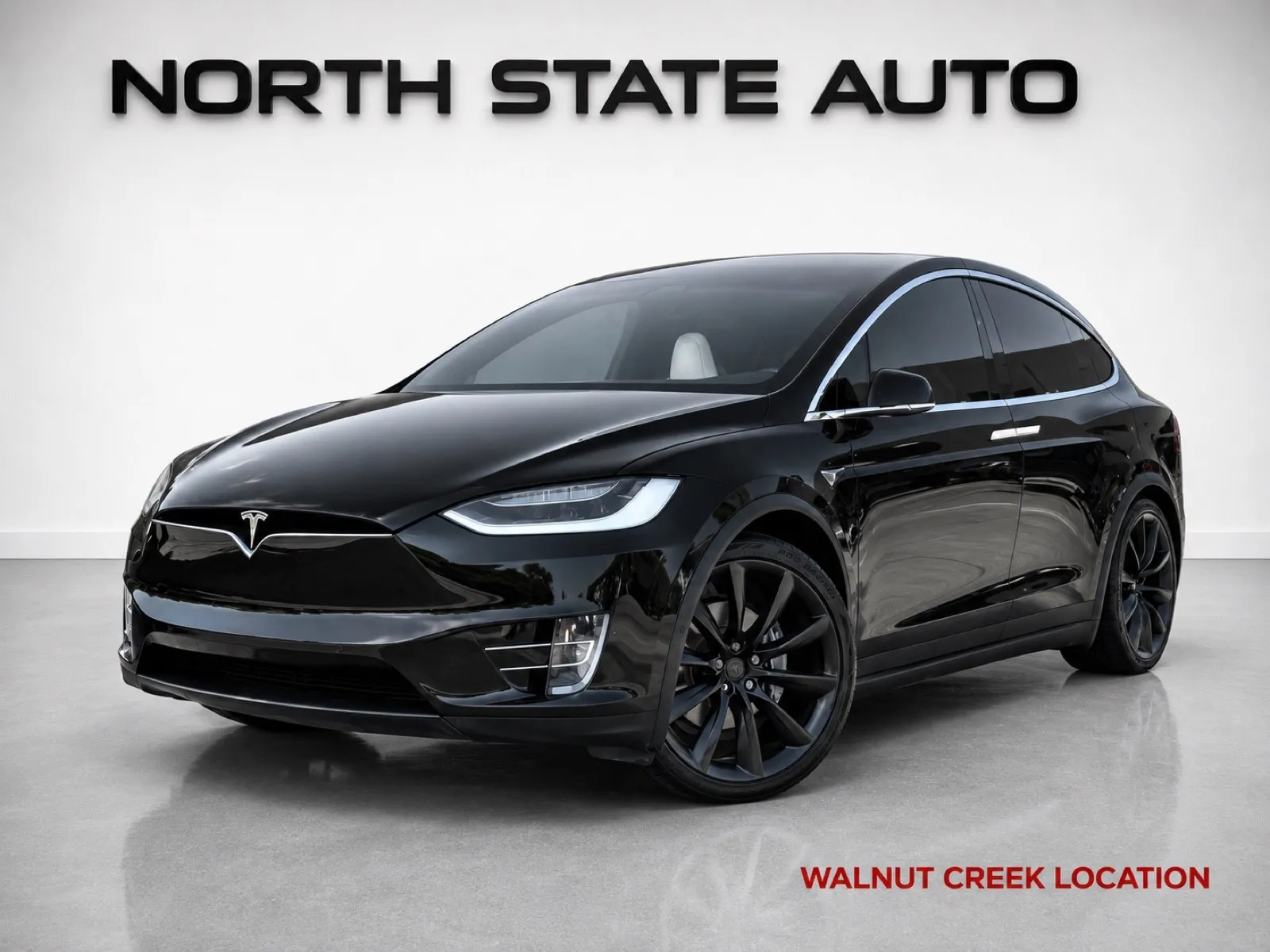 Black 2018 Tesla Model X 75D for sale in Walnut Creek, CA