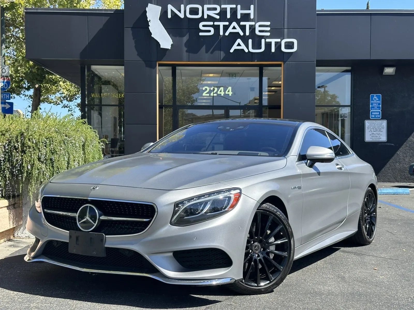 Gray 2017 Mercedes-Benz S-Class S 550 for sale in Walnut Creek, CA