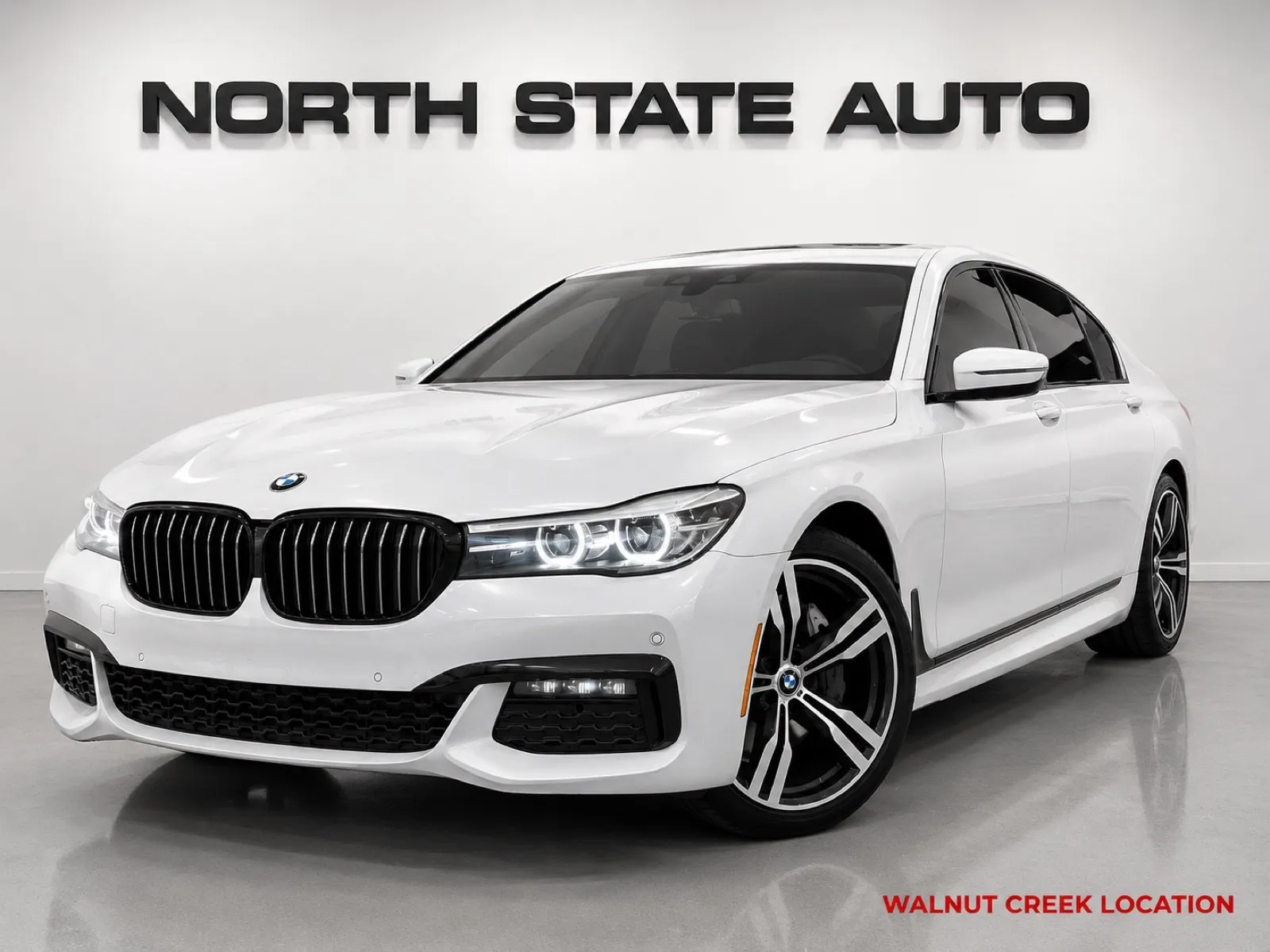 White 2018 BMW 7 Series 740i for sale in Walnut Creek, CA