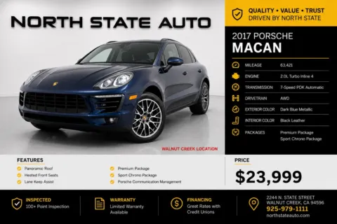 Photos of 2017 Porsche Macan for sale in Walnut Creek, CA at North State Auto