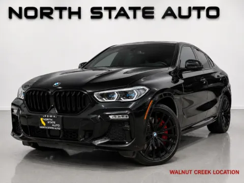 Black 2021 BMW X6 M50i for sale in Walnut Creek, CA
