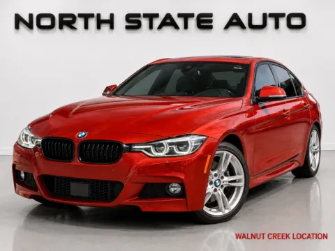 Orange 2018 BMW 3 Series 330e iPerformance for sale in Walnut Creek, CA