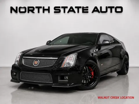 Black 2012 Cadillac CTS-V Coupe for sale in Walnut Creek, CA