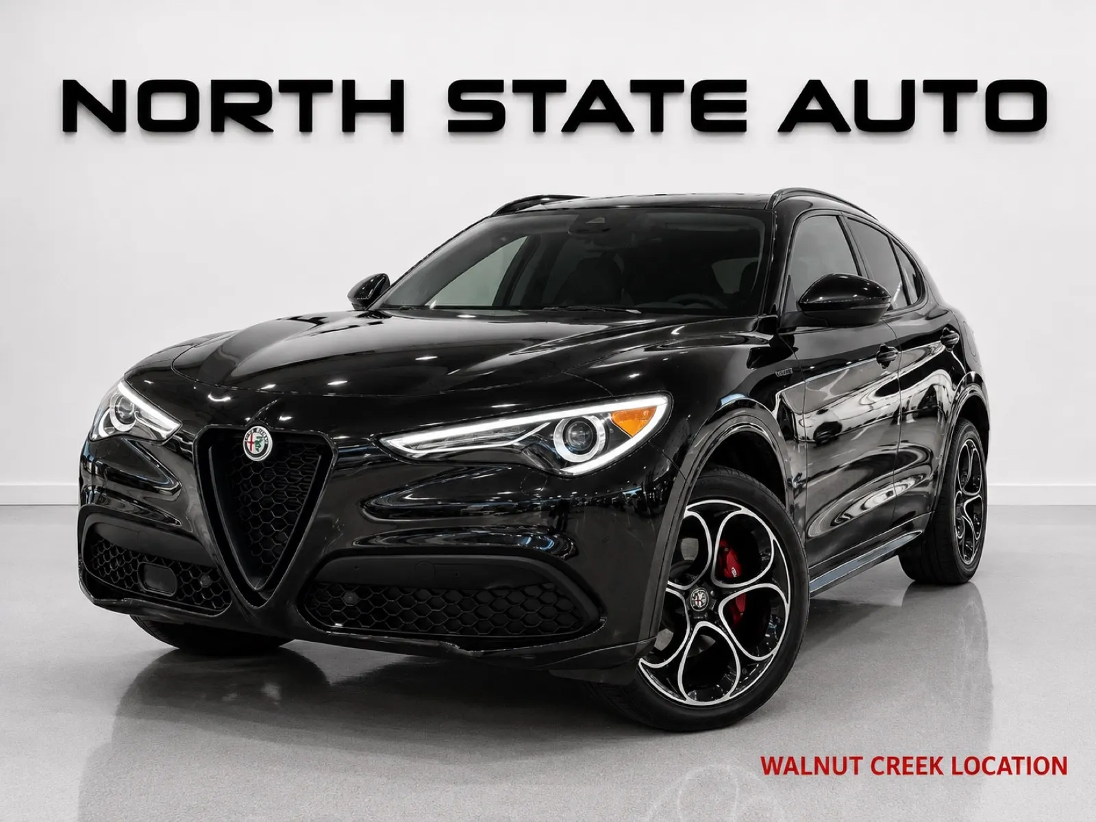 Black 2023 Alfa Romeo Stelvio Ti for sale in Walnut Creek, CA