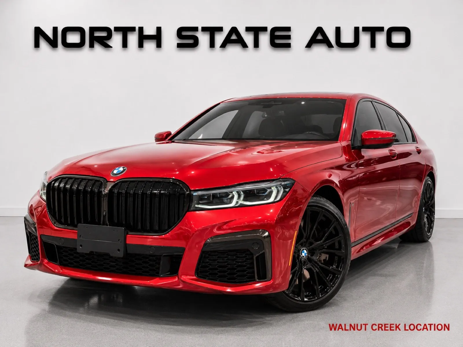 Red 2022 BMW 7 Series 740i xDrive for sale in Walnut Creek, CA