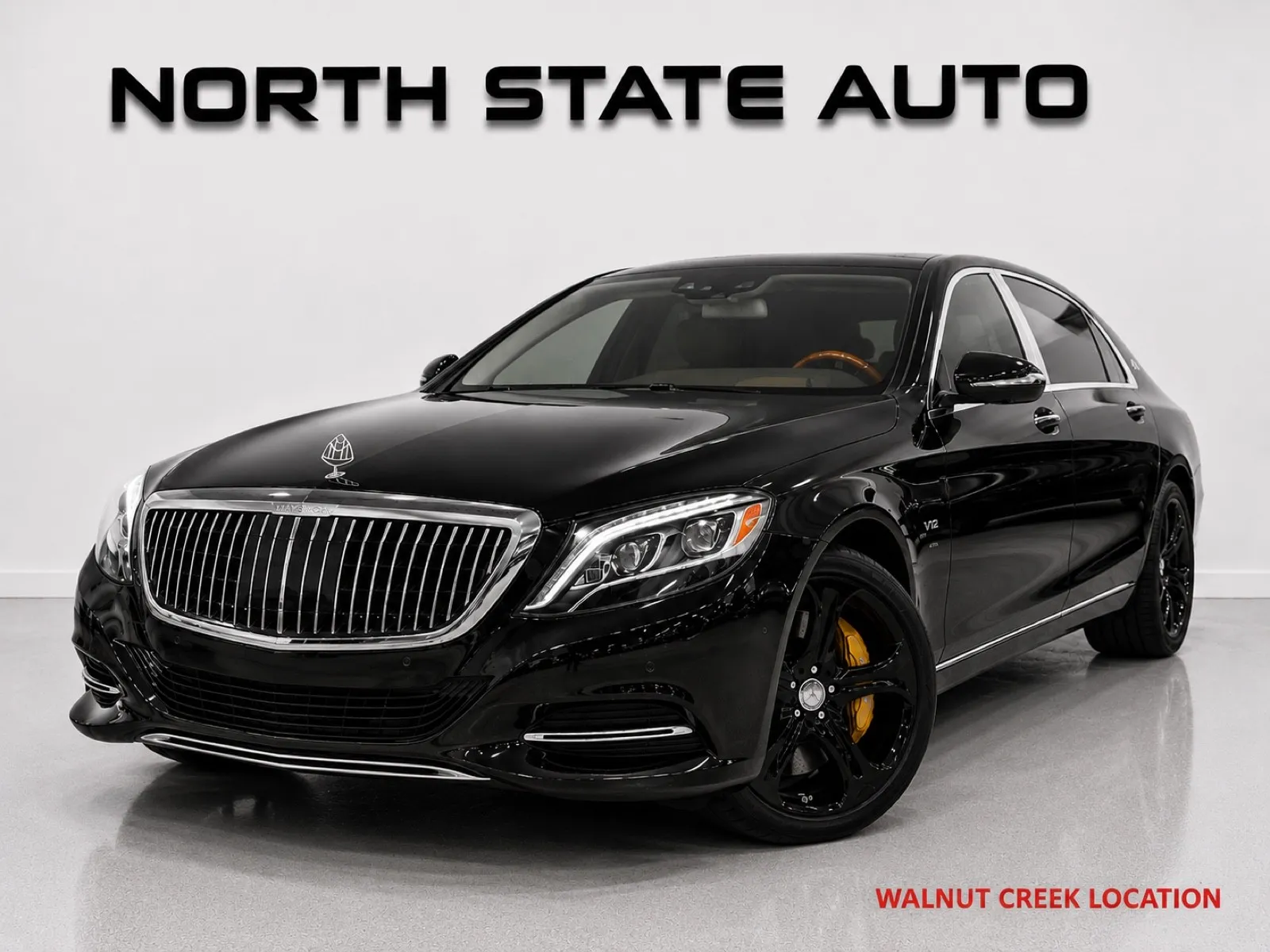 Black 2016 Mercedes-Benz S-Class Maybach S 600 for sale in Walnut Creek, CA