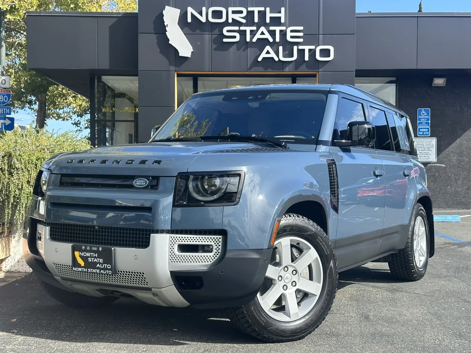 Blue 2022 Land Rover Defender SE for sale in Walnut Creek, CA