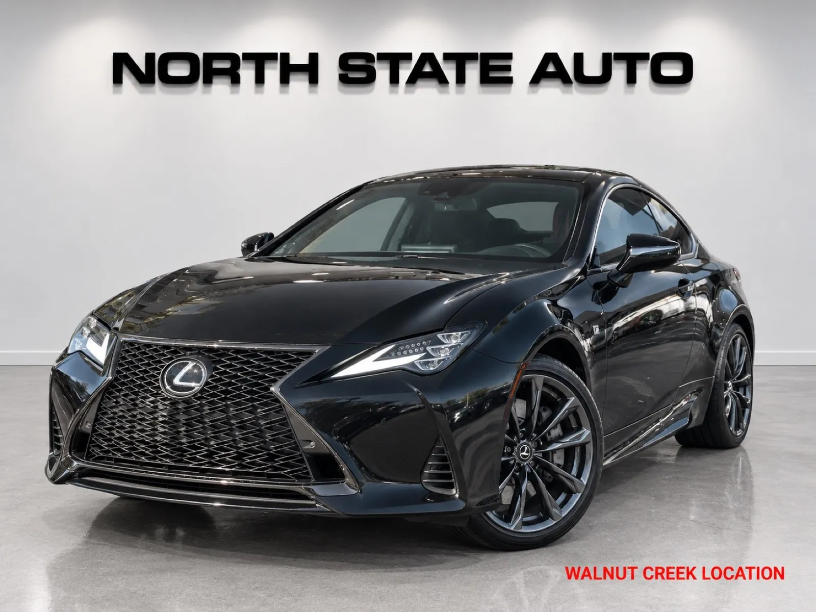 Black 2023 Lexus RC 350 F SPORT for sale in Walnut Creek, CA