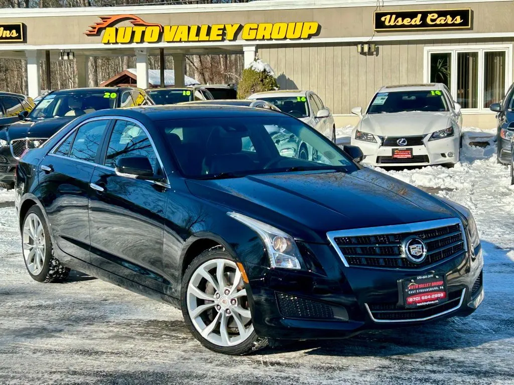 Black 2013 Cadillac ATS 3.6L Luxury Sedan 4D for sale in East Stroudsburg, PA