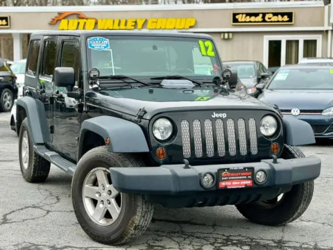 Green 2012 Jeep Wrangler Unlimited Sport SUV 4D for sale in East Stroudsburg, PA