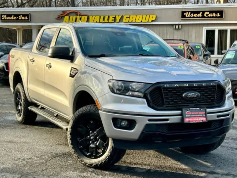 Silver 2021 Ford Ranger SuperCrew XLT Pickup 4D 5 ft for sale in East Stroudsburg, PA