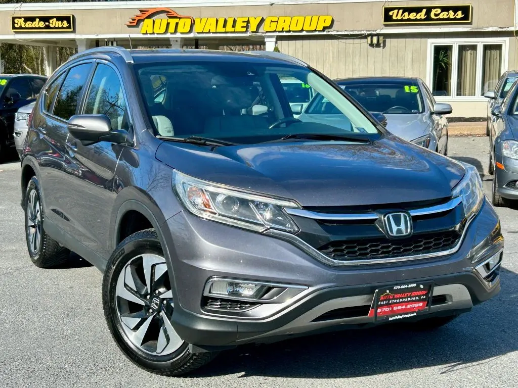 Gray 2016 Honda CR-V Touring Sport Utility 4D for sale in East Stroudsburg, PA