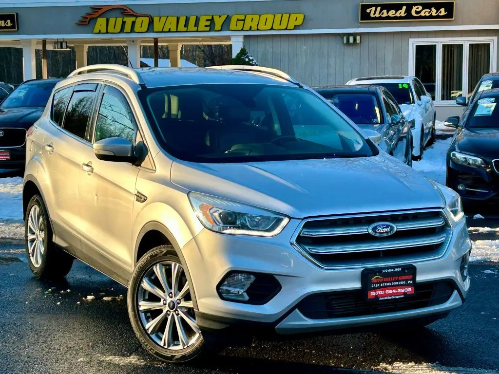 Silver 2017 Ford Escape Titanium Sport Utility 4D for sale in East Stroudsburg, PA