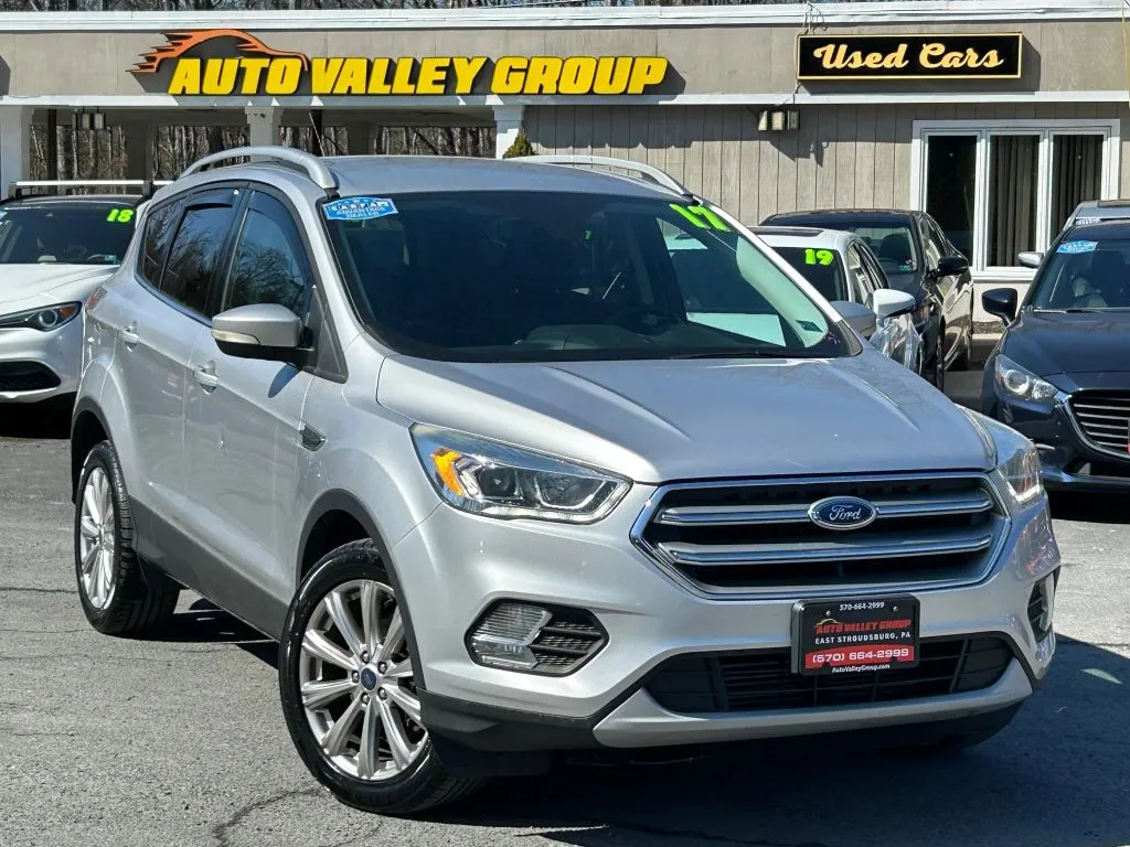 Silver 2017 Ford Escape Titanium Sport Utility 4D for sale in East Stroudsburg, PA