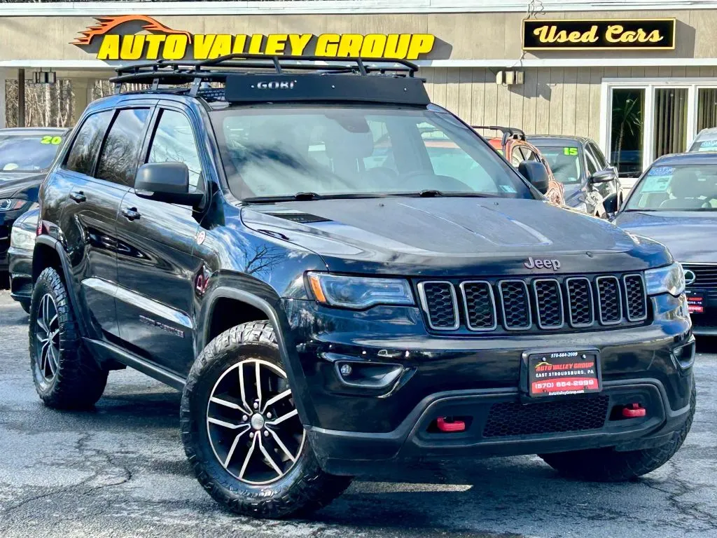 Black 2018 Jeep Grand Cherokee Trailhawk Sport Utility 4D for sale in East Stroudsburg, PA