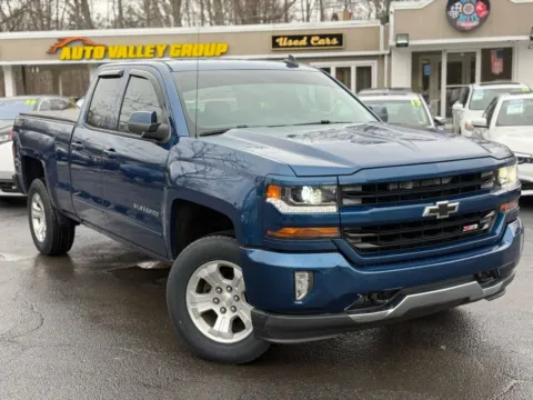 Blue 2016 Chevrolet Silverado 1500 Double Cab Z71 LT Pickup 4D 6 1/2 ft for sale in East Stroudsburg, PA
