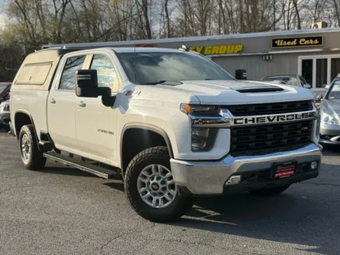 White 2021 Chevrolet Silverado 2500 HD Crew Cab LT Pickup 4D 6 1/2 ft for sale in East Stroudsburg, PA