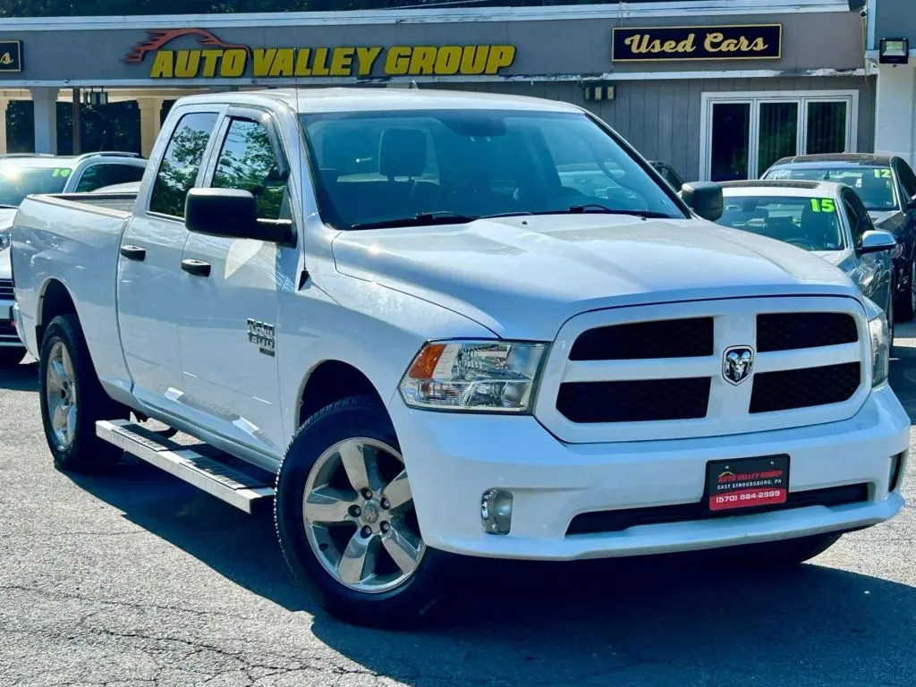 White 2019 Ram 1500 Classic Quad Cab Express Pickup 4D 6 1/3 ft for sale in East Stroudsburg, PA