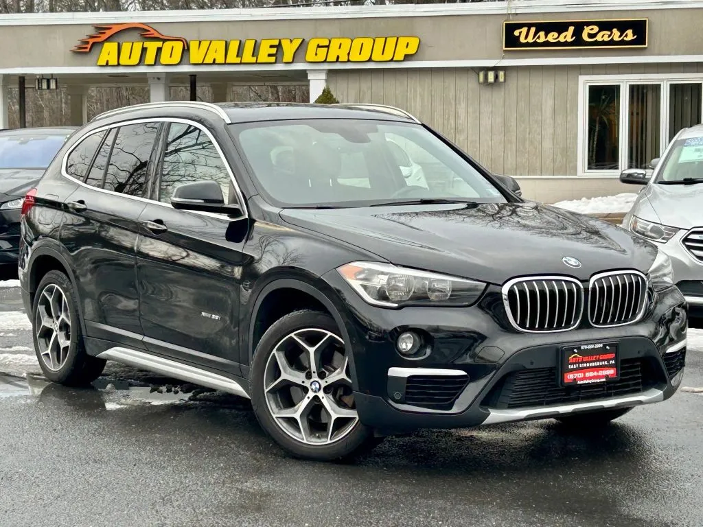 Black 2018 BMW X1 xDrive28i Sport Utility 4D for sale in East Stroudsburg, PA