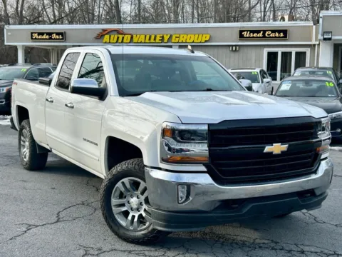 White 2019 Chevrolet Silverado 1500 LD Double Cab LT Pickup 4D 6 1/2 ft for sale in East Stroudsburg, PA