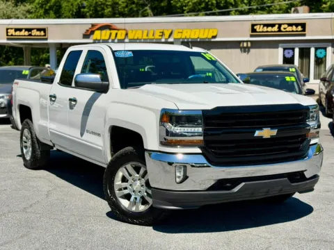 White 2019 Chevrolet Silverado 1500 LD Double Cab LT Pickup 4D 6 1/2 ft for sale in East Stroudsburg, PA
