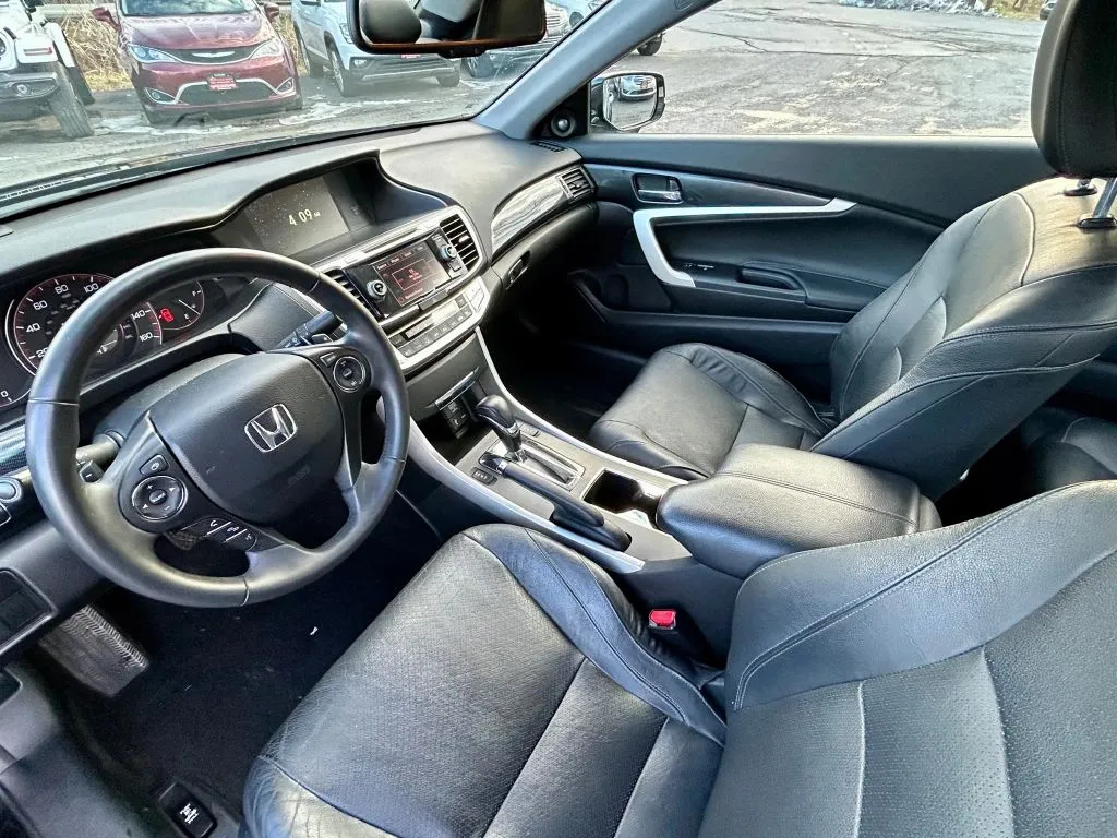 Black 2015 Honda Accord EX-L Coupe 2D for sale in East Stroudsburg, PA